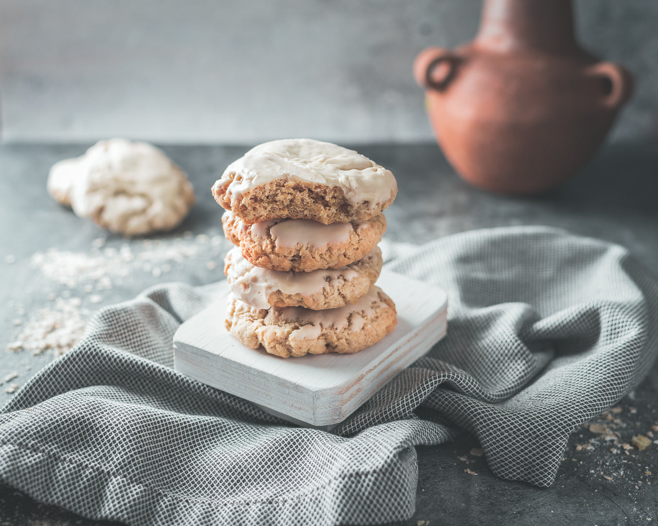 12 Galletas Iced Oatmeal